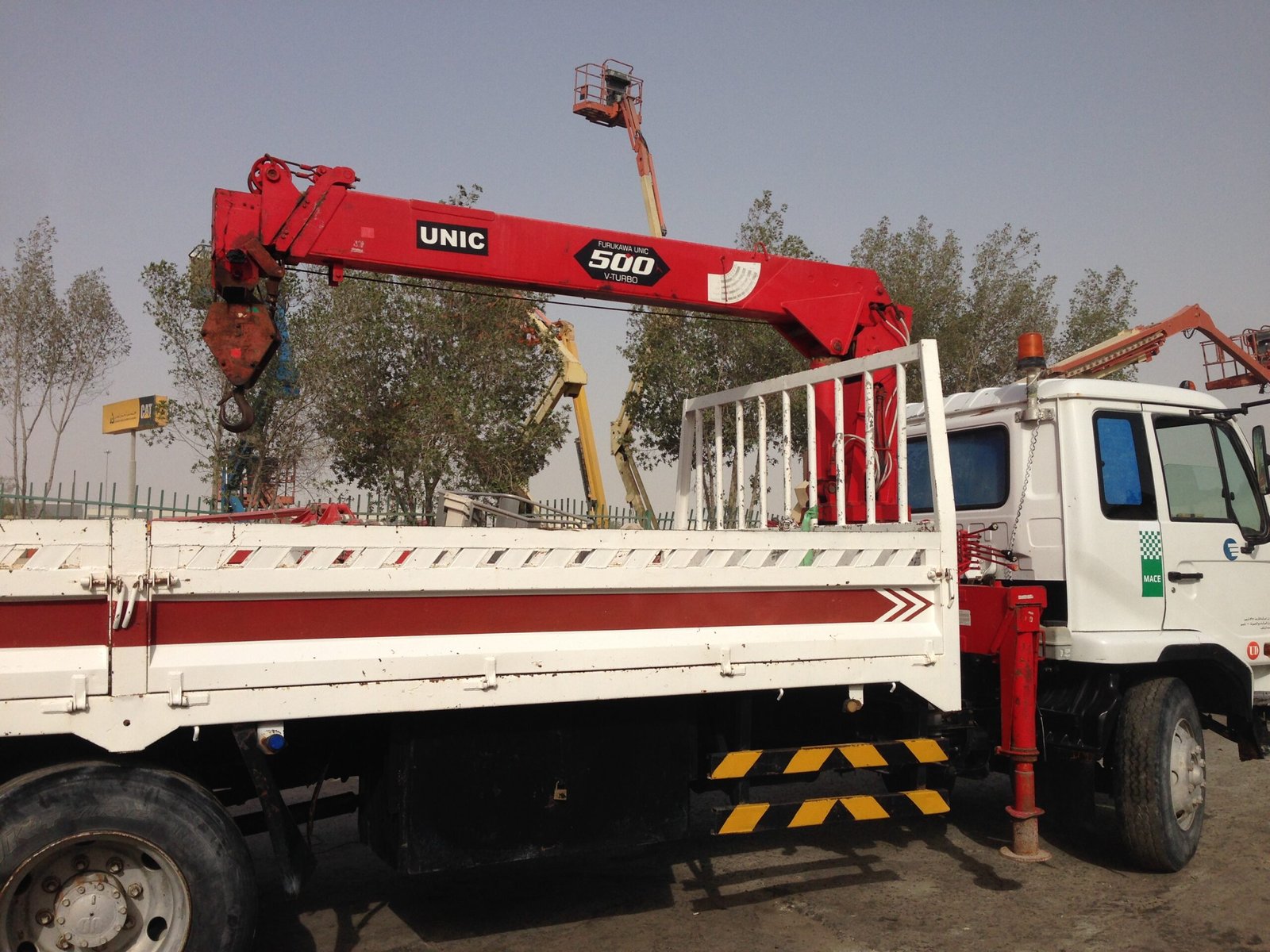 07 ton Boom Truck Rental Qatar